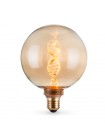 LED лампа VIDEX Filament VL-DNA-G125-A 3.5W E27 1800K Amber VL-DNA-G125-A - 484428