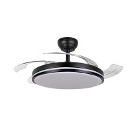 LED Світильник з вентилятором VIDEX CLF01 60W 3000K-4200K-6000K Black VL-CLF01-60CB - 489959