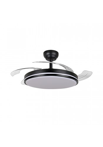 LED Світильник з вентилятором VIDEX CLF01 60W 3000K-4200K-6000K Black VL-CLF01-60CB - 489959