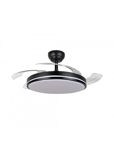 LED Світильник з вентилятором VIDEX CLF01 60W 3000K-4200K-6000K Black VL-CLF01-60CB - 489959
