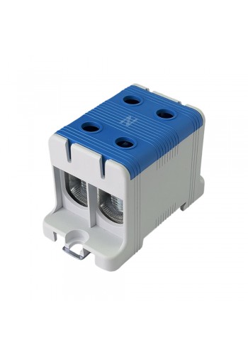 Клемник на DIN-рейку FT1095N 2P,Cu:16-95 / Al:16-95 мм2, синій Промфактор ( FT1095N2 )