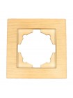 Рамка ELBI VEGA Woodline клен 1-на (510-012700-271)