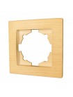 Рамка ELBI VEGA Woodline клен 1-на (510-012700-271)