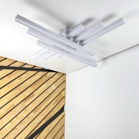 Світильник LED smart HIWAY+пульт квадрат 110W 3000-5000K IP20 білий ( 220815 )