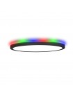 Світильник LED Violux ДББ MILLENNIUM RGB 38W 3000-6000K IP20 круг чорний ( 361438 )