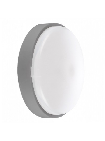 Світильник LED Violux ДББ ATOM UA 22W 5000K IP44 сірий ( 243372 )