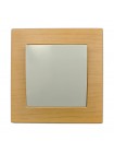 Рамка ELBI VEGA Woodline клен 1-на (510-012700-271)