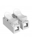 Роз’єм 2-х полюсний 6мм WIRE SPRING-2/6 HOROZ ELECTRIC 106-002-0060-010