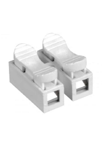 Роз’єм 2-х полюсний 6мм WIRE SPRING-2/6 HOROZ ELECTRIC 106-002-0060-010