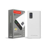 Повербанк TITANUM 727S 20000mAh 22.5W White TPB-727S-W - 483490