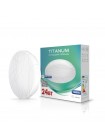 LED світильник настінно-стельовий TITANUM 24W 5000K Криві лінії TLCL-245CL - 481748