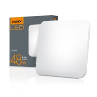 LED світильник настінно-стельовий Квадрат VIDEX 48W 4100K Матовий VL-CLS-484M - 299204