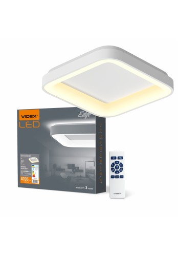 LED світильник VIDEX EDGE-SC-72W-WHITE (VLE-ESC-72W) VLE-ESC-72W - 542248