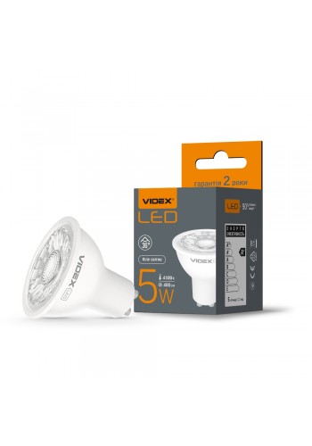 LED лампа VIDEX MR16eL 5W GU10 4100K