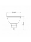 LED лампа VIDEX MR16еD 6W GU5.3 4100K дімерна