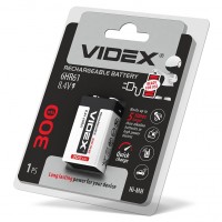 Акумулятори Videx 6HR61 300mAh blister/1шт 6HR61/300/1DB - 294797