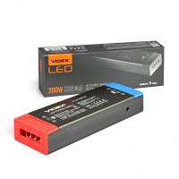 Блок живлення для LED стрічки VIDEX DC12V 16.6A 200W IP20 (VL-LST-P200-12V) VL-LST-P200-12V - 486040