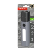 Портативний світлодіодний ліхтарик TITANUM TLF-T18 200Lm Gray TLF-T18 - 489850