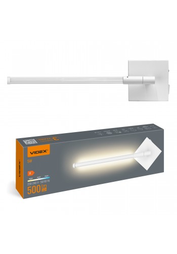 LED світильник настінний VIDEX WL041 5W 3000-4000-6000K White VL-WL041-05CW - 400011