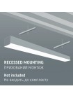 LED світильник лінійний VIDEX BN03 50W 1.2М 5000K 220V Black VL-BN03-50125B - 487139
