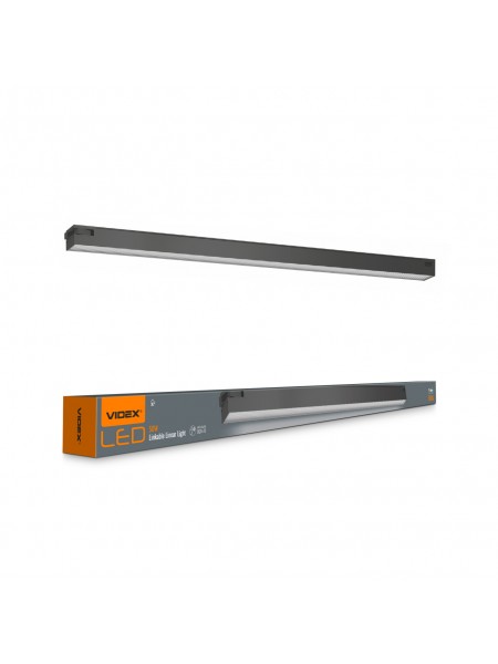 LED світильник лінійний магістральний VIDEX BNL02 50W 1.2М 5000K 220V Black VL-BNL02-50125B - 485548