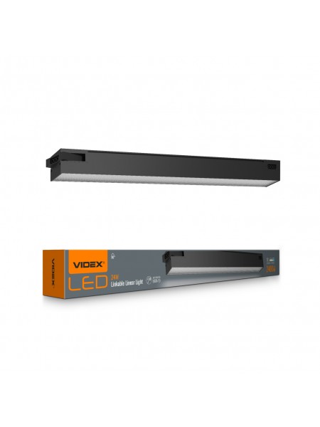 LED світильник лінійний магістральний VIDEX BNL02 24W 0.6М 5000K 220V Black VL-BNL02-24065B - 485531