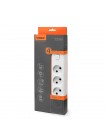 Мережевий подовжувач VIDEX ONCORD б/з 4п 2м з кнопкою White VF-PD42-W - 488259