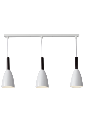 Світильник HOPFEN LOFT BELL FM 3 WH (E27, max 3 x 40W)
