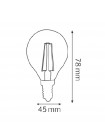 Світлодіодна лампа FILAMENT BALL-6 6W Е14 4200К HOROZ ELECTRIC 001-089-0006-020