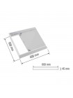 Рамка накладна для панелі Galaksi Frame-6060 HOROZ ELECTRIC 111-002-0005-010