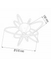 Світлодіодна люстра GENESIS 100W HOROZ ELECTRIC 019-036-0100-010