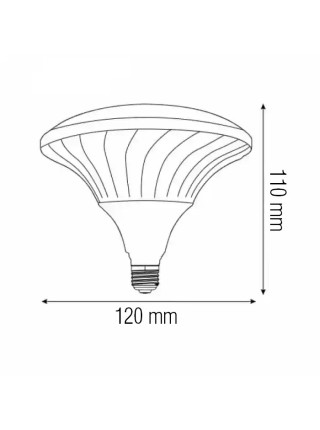 Світлодіодна лампа UFO PRO-30 30W E27 6400K HOROZ ELECTRIC 
001-056-0030-010