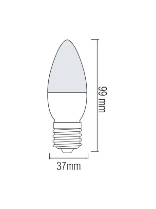 Світлодіодна лампа ULTRA-6 6W E27 4200К HOROZ ELECTRIC 
001-003-0006-060