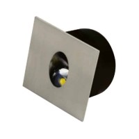 Світлодіодний світильник сходовий ZUMRUT 3W хром HOROZ ELECTRIC 
079-001-0003-020