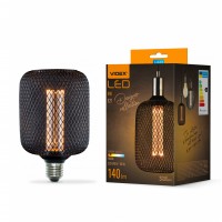 LED лампа VIDEX Filament VL-DBMC100162 4W E27 1800K Black Chainmail style VL-DBMC100162 - 484473