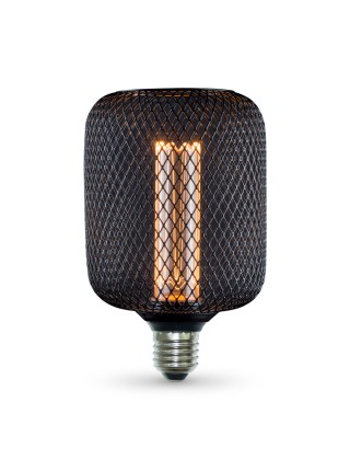 LED лампа VIDEX Filament VL-DBMC100162 4W E27 1800K Black Chainmail style VL-DBMC100162 - 484473