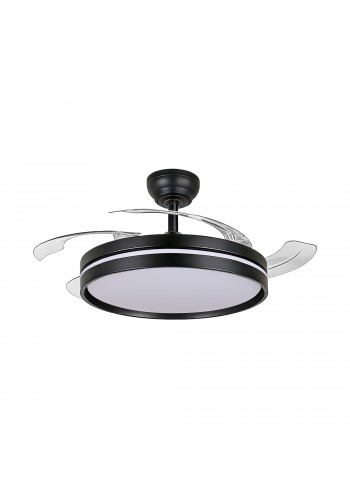 LED Світильник з вентилятором VIDEX CLF06 60W 3000K-4200K-6000K Black VL-CLF06-60CB - 489935