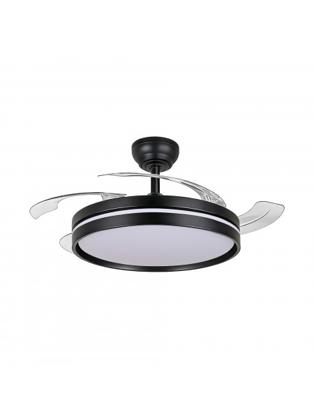 LED Світильник з вентилятором VIDEX CLF06 60W 3000K-4200K-6000K Black VL-CLF06-60CB - 489935