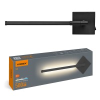 LED світильник настінний VIDEX WL041 5W 3000-4000-6000K Black VL-WL041-05CB - 489997
