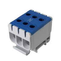 Клемник на DIN-рейку Al 6-50/Cu 6 2.5-50 мм² синій Промфактор ( FT1050N3 )