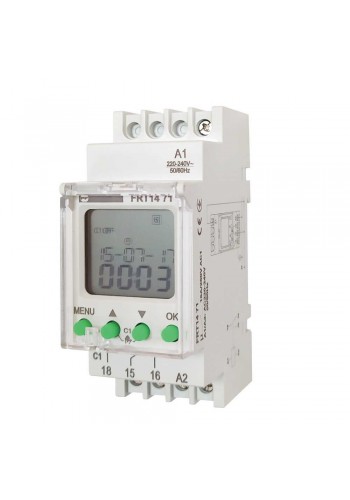 Одноканальне цифрове тижневе реле FRT14 71 220V Промфактор ( FRT14 71 )