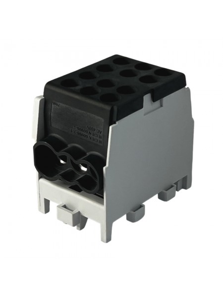 Клемний блок FJ-25/16.2BL 100A чорний Промфактор ( FJ25162BL )