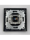 Розетка EL-BI VEGA антрацит матовий комп'ютерна 1-на CAT6 RJ45 ( 510-016700-247 )