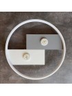 Світильник LED smart PICASSO-R+пульт 80W 3000-5000K IP20 круг біло-сірий Violux ( 220625 )