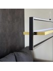 Світильник LED smart PRADA-P+пульт 90W 3000-5000K IP20 прямокутник чорно-золотий Violux ( 220745 )