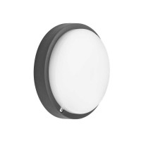 Світильник LED Violux ДББ ATOM UA MW sensor 12W 5000K IP54 антрацит ( 243363​ )