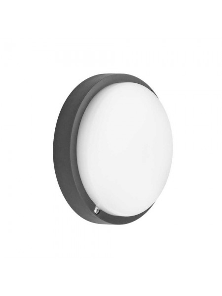 Світильник LED Violux ДББ ATOM UA MW sensor 12W 5000K IP54 антрацит ( 243363​ )