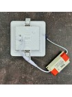 Світильник LED даунлайт Violux ALUMIN 9W 4200K квадрат IP20 ( 121260 )