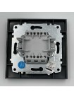 Вимикач EL-BI VEGA антрацит матовий 2-кл з підсвіткою ( 510-016700-203 )