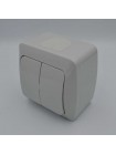 Вимикач EVA сірий 2кл IP54 ( 554-011500-202 )